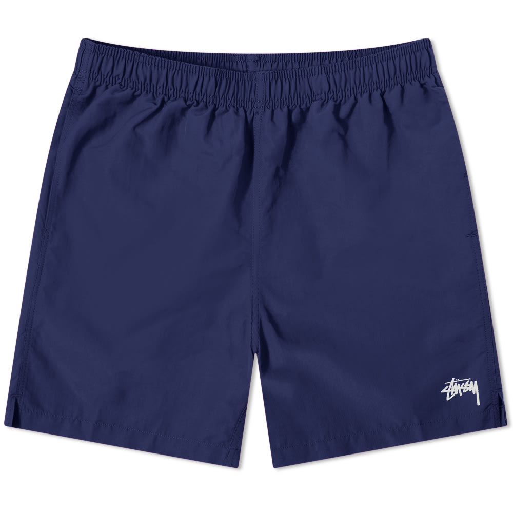 Stussy stock water short navy clearance