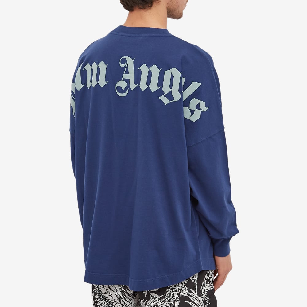 Palm Angels Long Sleeve Oversized Logo 