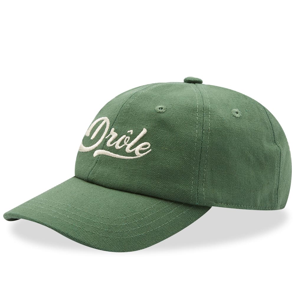 キャップ Drole de Monsieur Floral Logo Cap CP118-CO028-KK Drôle de Monsieur Floral Logo Cap Khaki | END. (SG)
