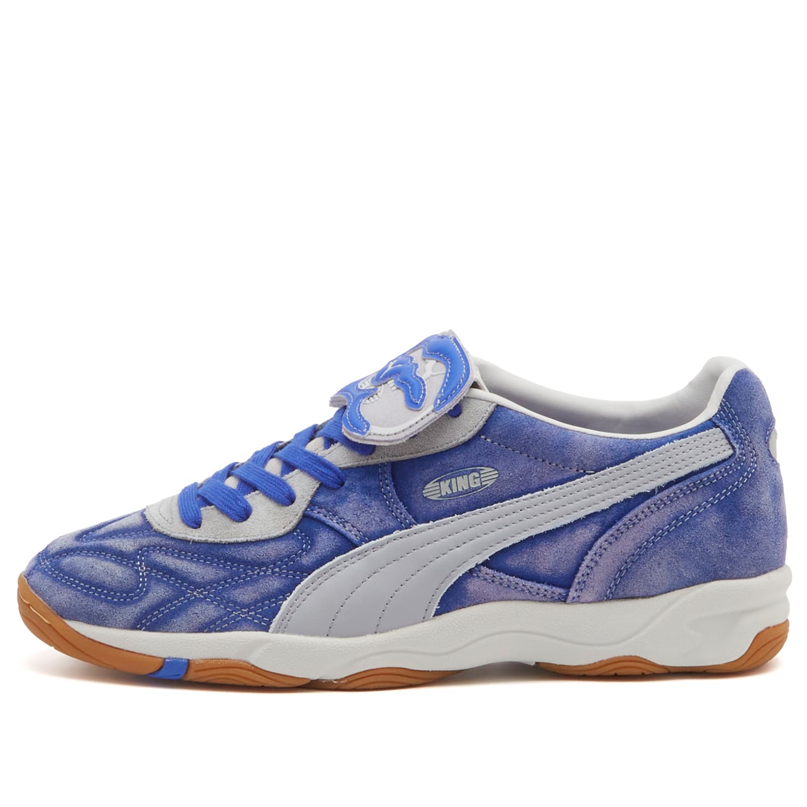 Puma x Kidsuper King Indoor Sneaker Dart Blue & Grey Fog