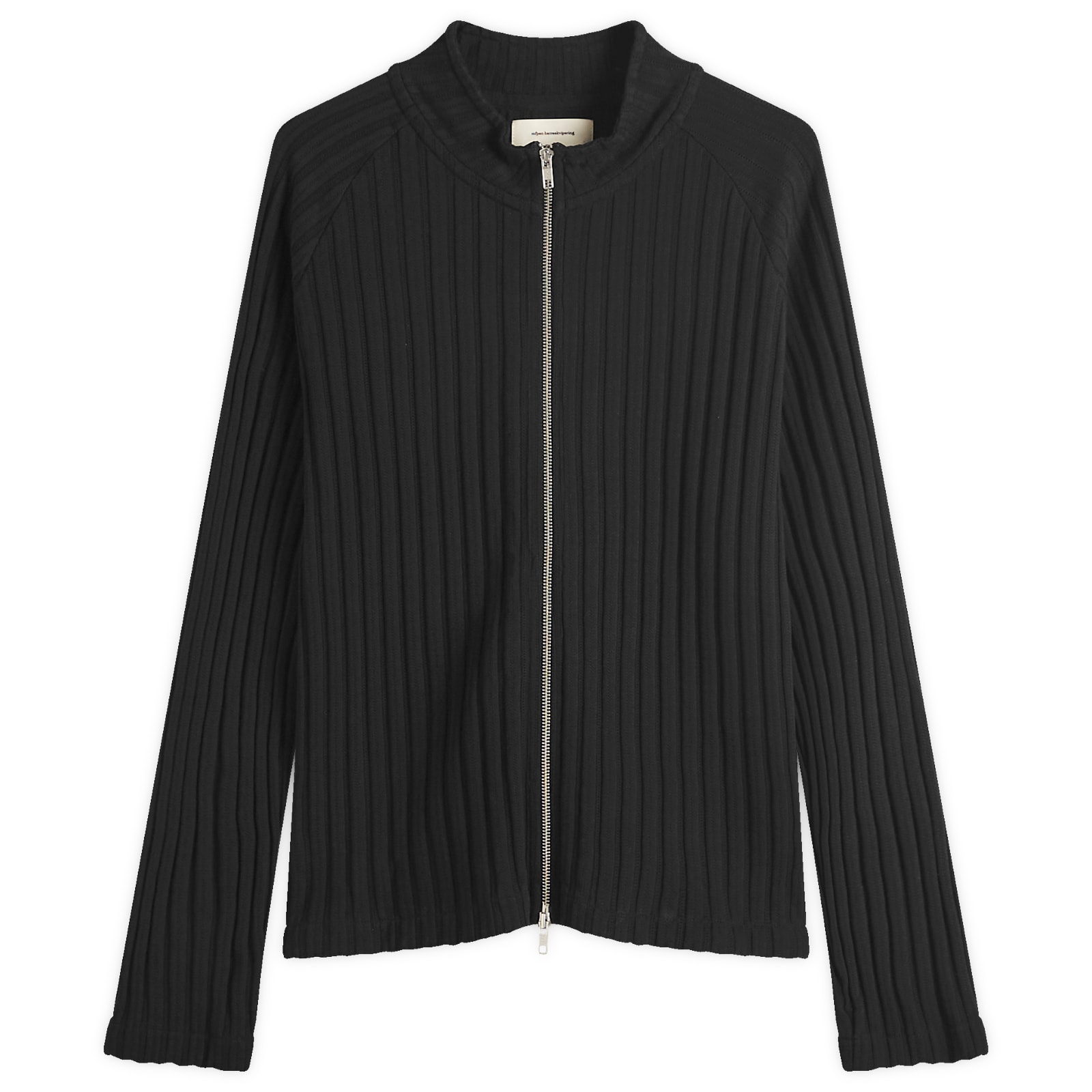 【関税込み】mfpen ブラック Leisure ジップアップセーター Leisure Woven Zip Up - Black – mfpen