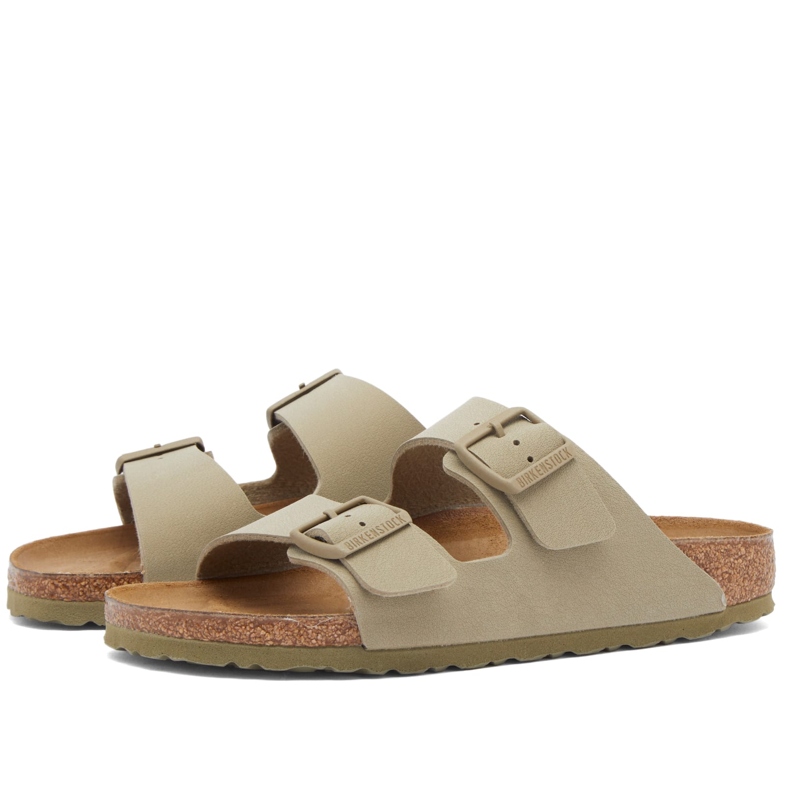 Birkenstock Arizona Faded Khaki Birko-Flor - 1027697