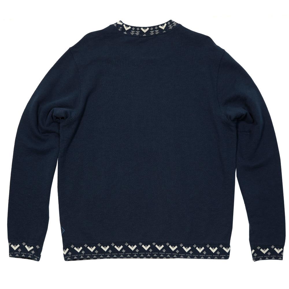 Paul Smith Jacquard Trim Crewneck Sweater Navy | END. (US)