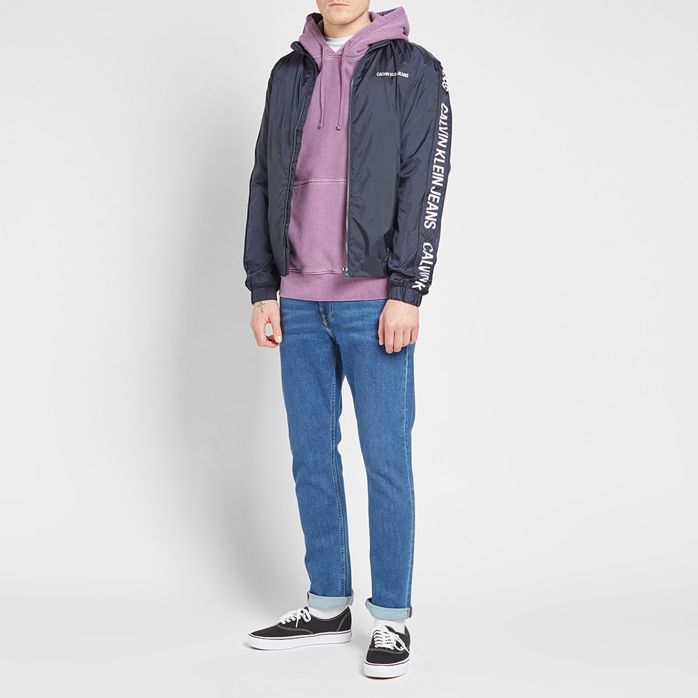 calvin klein side logo track jacket