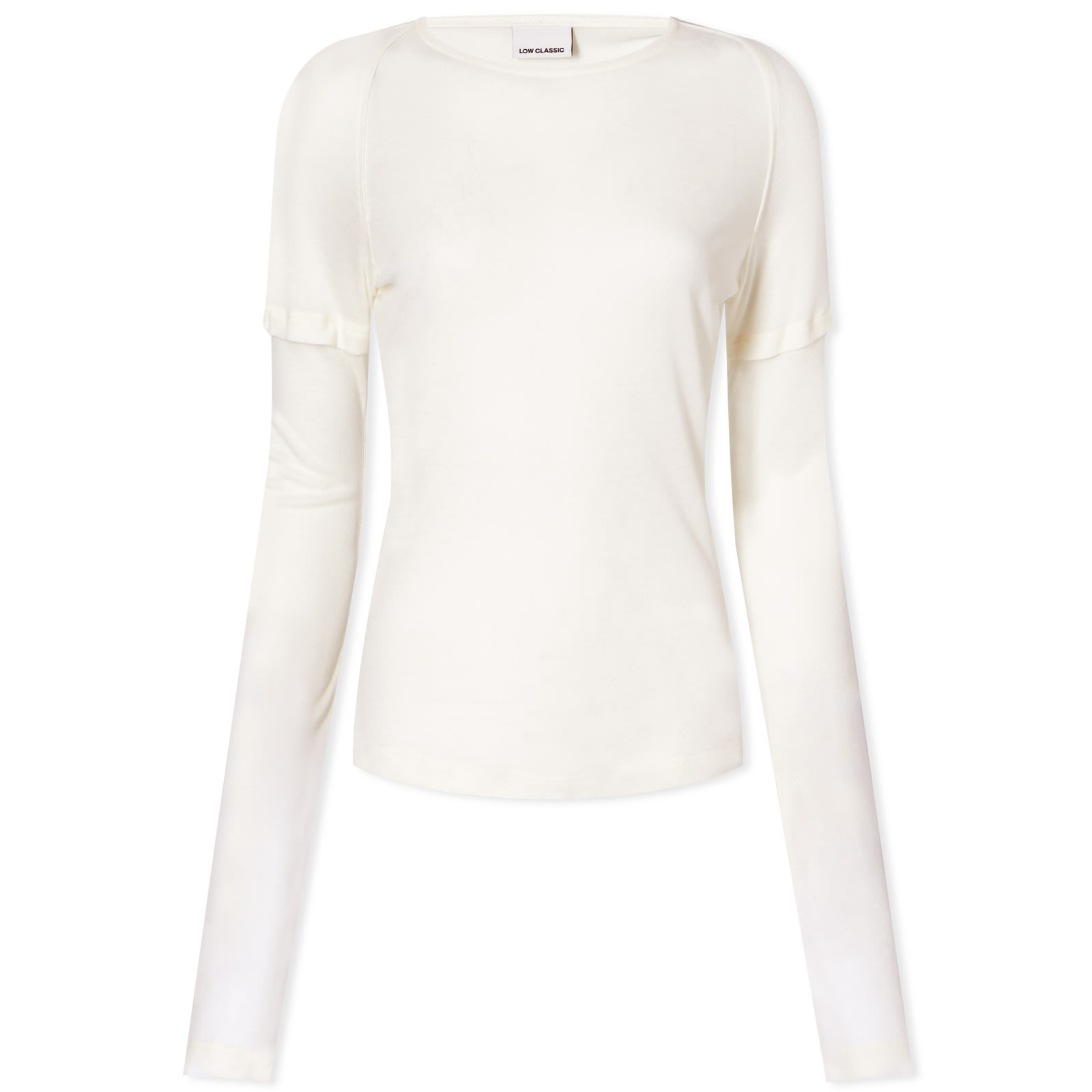 Low Classic Bolero Sleeve Top White END.