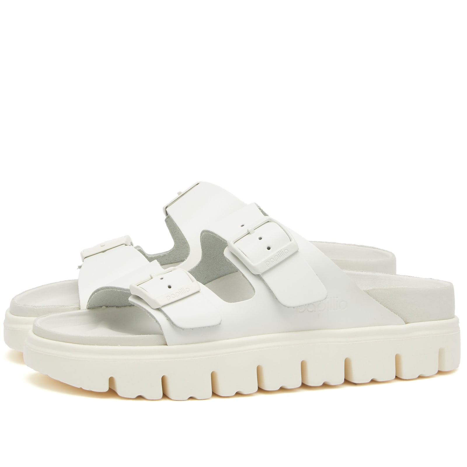 birkenstock white gold