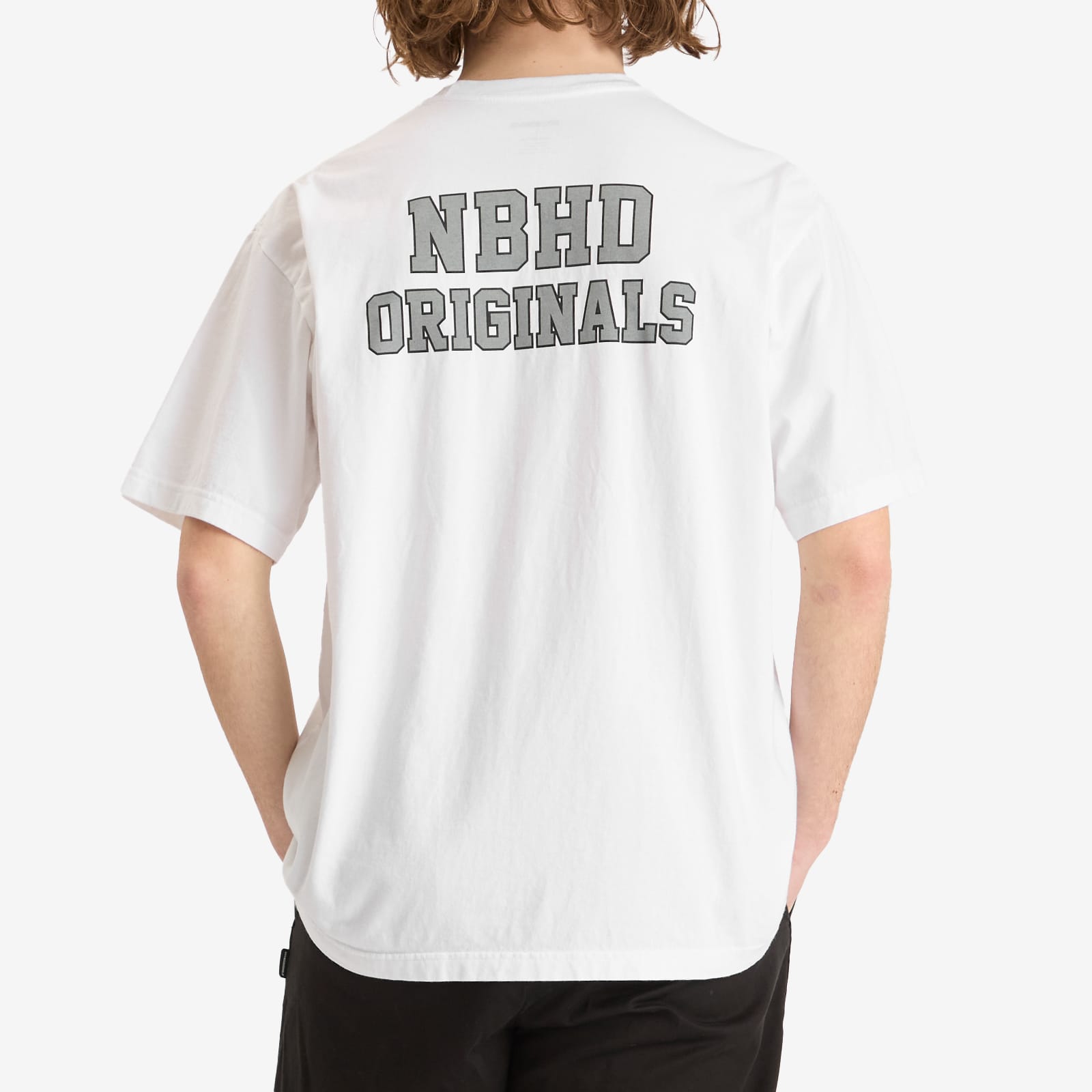 Neighborhood Men's SS-3 T-Shirt White - Curated Menswear