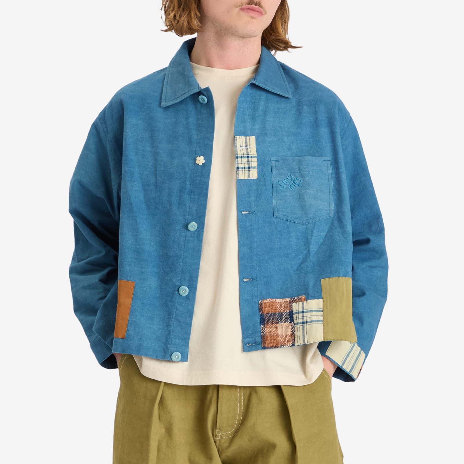 Story mfg. Men's Indigo Second Jacket - Curated Menswear