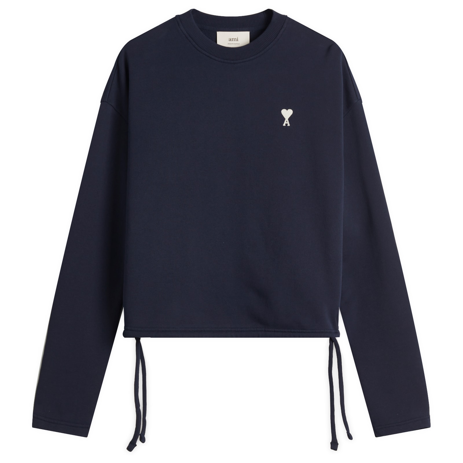 Ami Paris Women's Night Blue De Coeur Sweatshirt Medium
