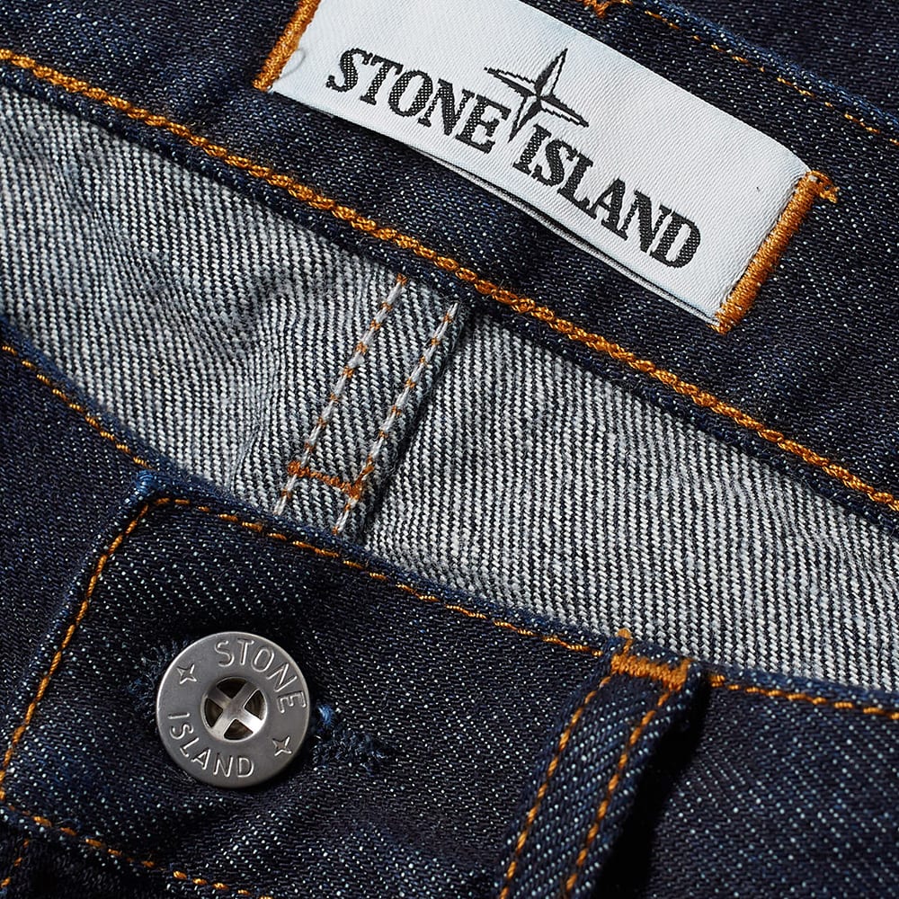 Stone Island Slim Tapered Jean Dark Wash | END. (US)