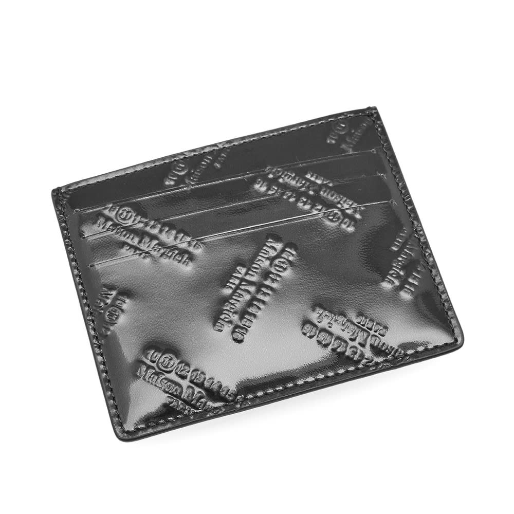 Maison Margiela 11 Laminated Card Holder Black END. (US)