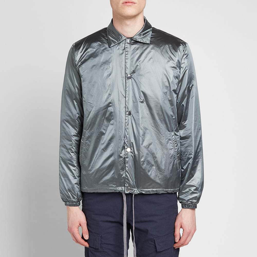 MKI Padded Nylon Coach Jacket Steel Grey | END. (UK)