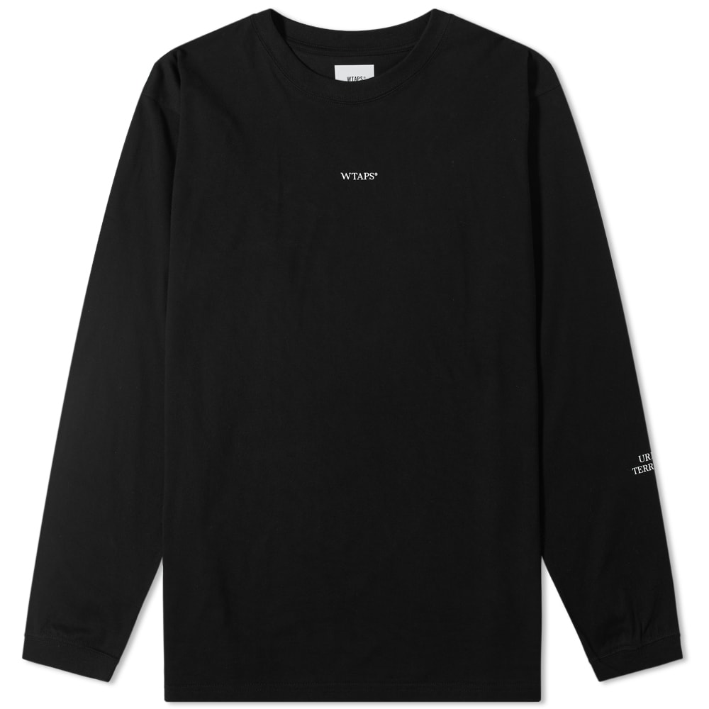 WTAPS Long Sleeve Urban Territory T-Shirt Black | END. (GB)