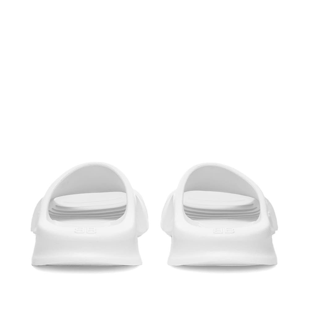 white balenciaga slides