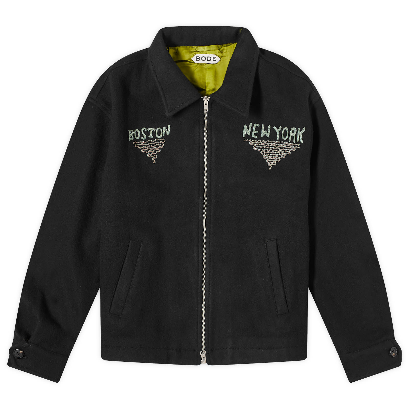 ジャケットその他 Bode Jackets LETTER-BLOCK-QUILT-JACKET--