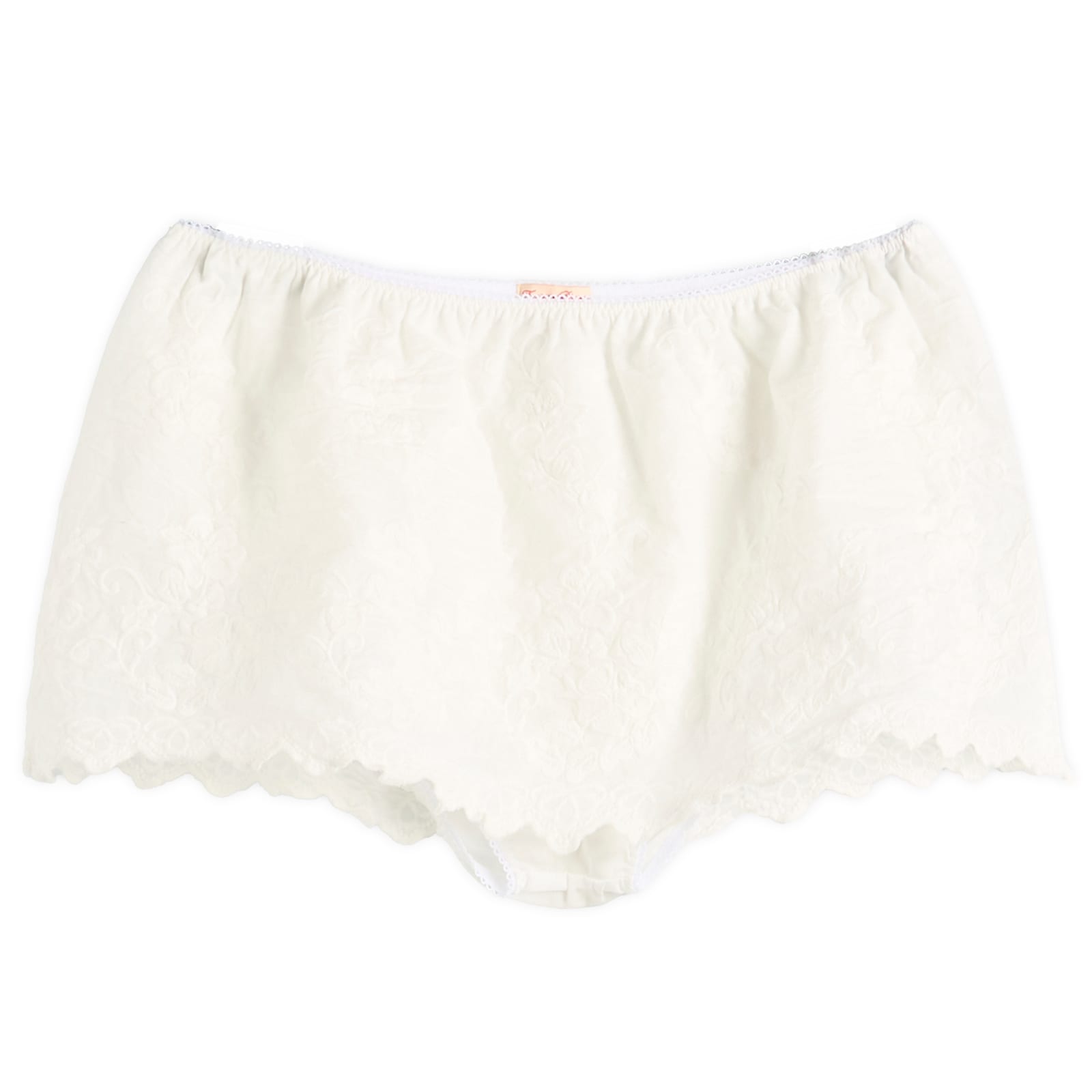 【関税込み】Fruity Booty ホワイト Broderie ソング AMBIDEX Store △〇DICROS AIRO big ブルゾン(F キナリ): l