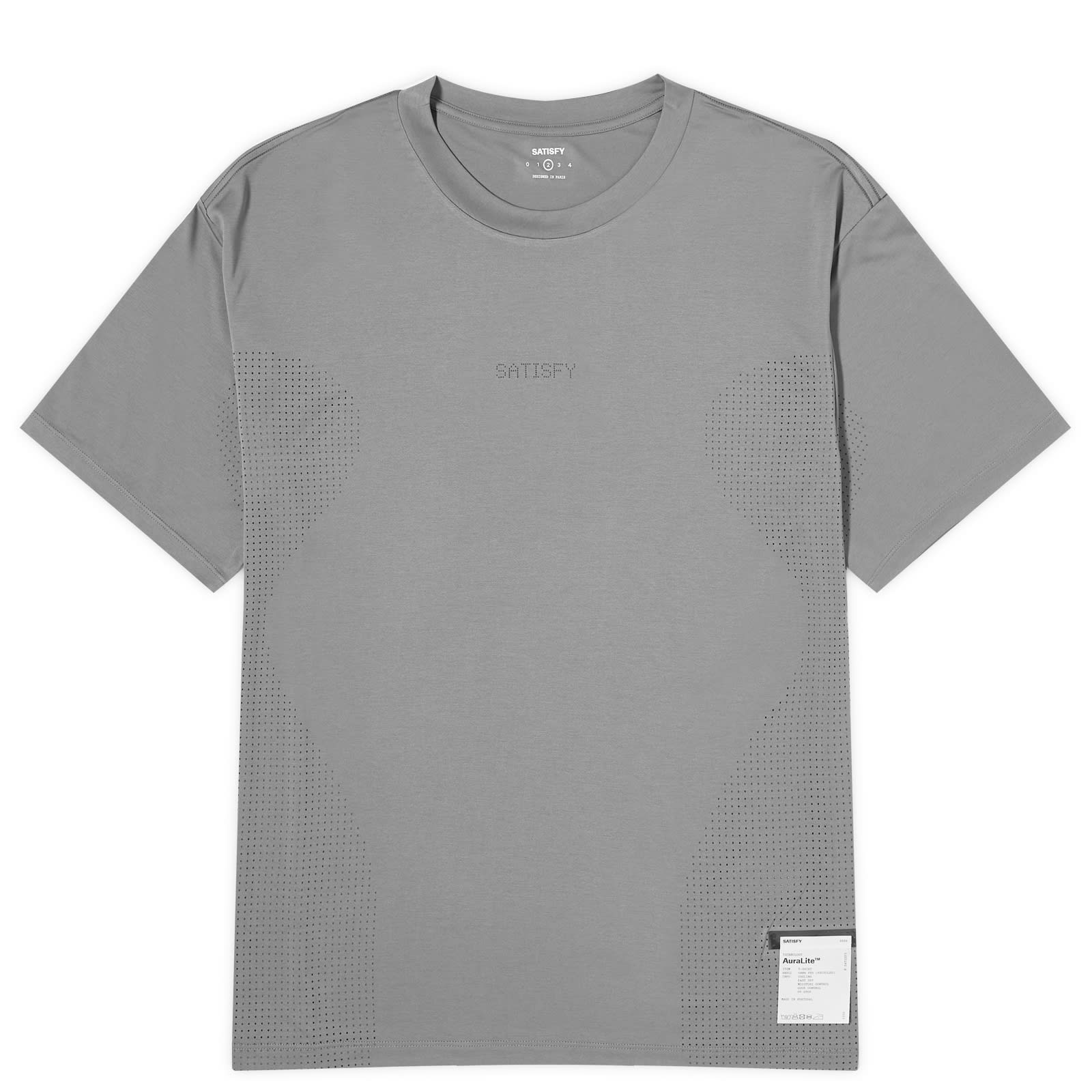 Satisfy AuraLite Tech T-Shirt - Purple Sage