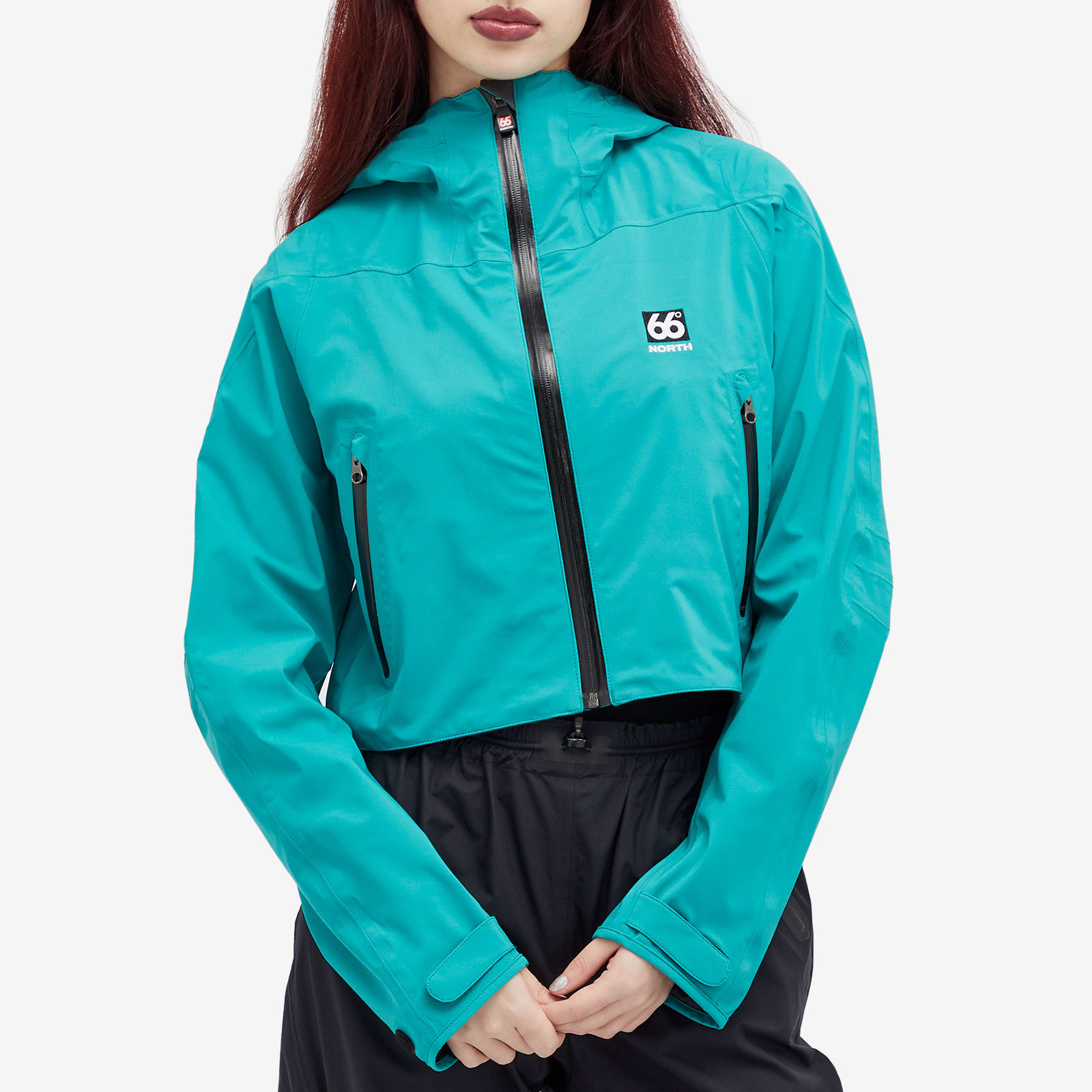 66° North Women's Snaefell Crop Jacket Aventurine | W11328-519