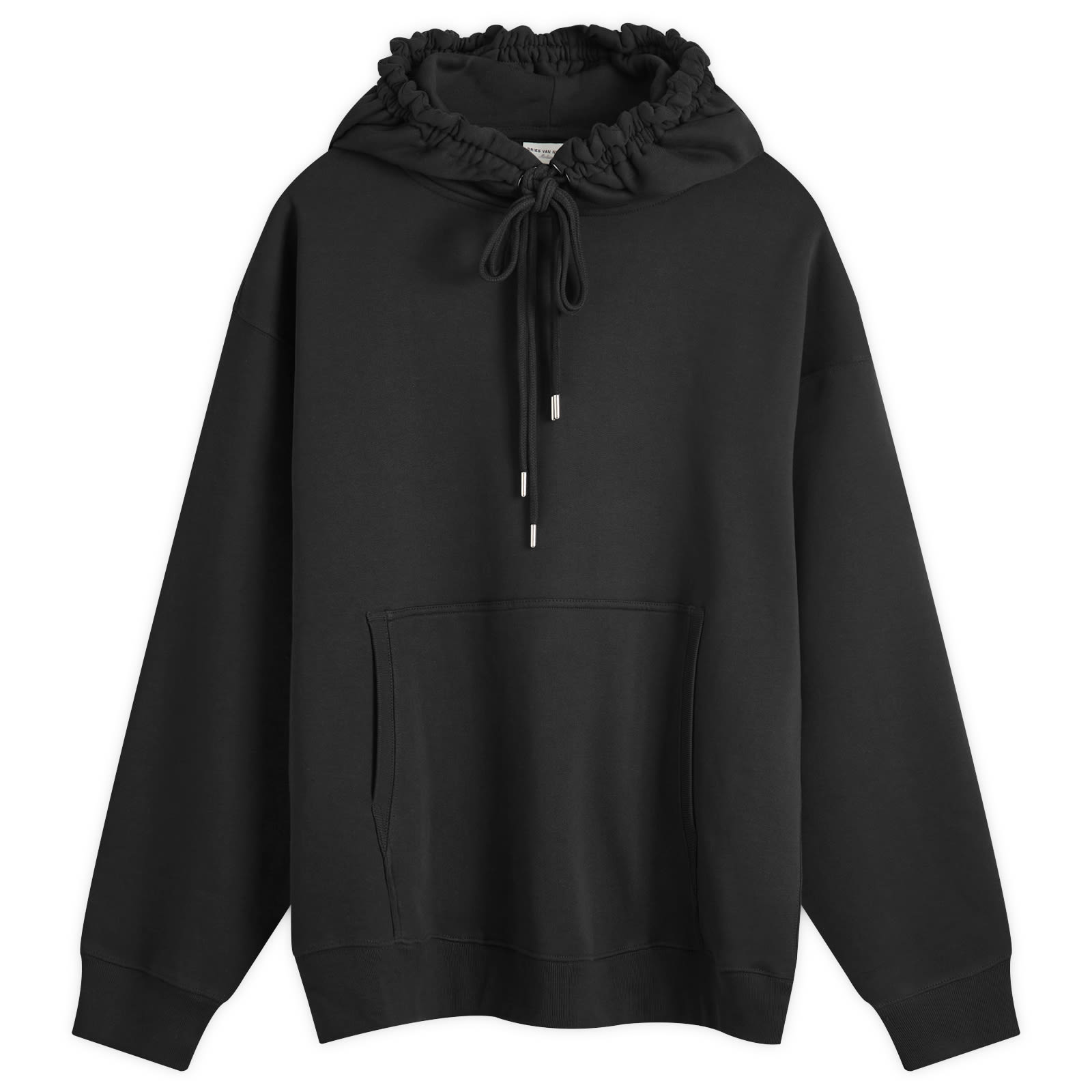 DRIES VAN NOTEN | HAXEL EMBROIDERED HOODIE BLACK パーカー Haxel EMB Hoodie in Black – SVRN