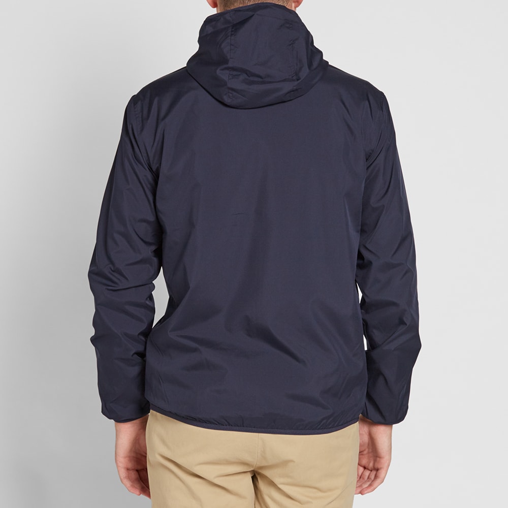 Lacoste Hooded Windbreaker Jacket Navy Blue | END. (AU)