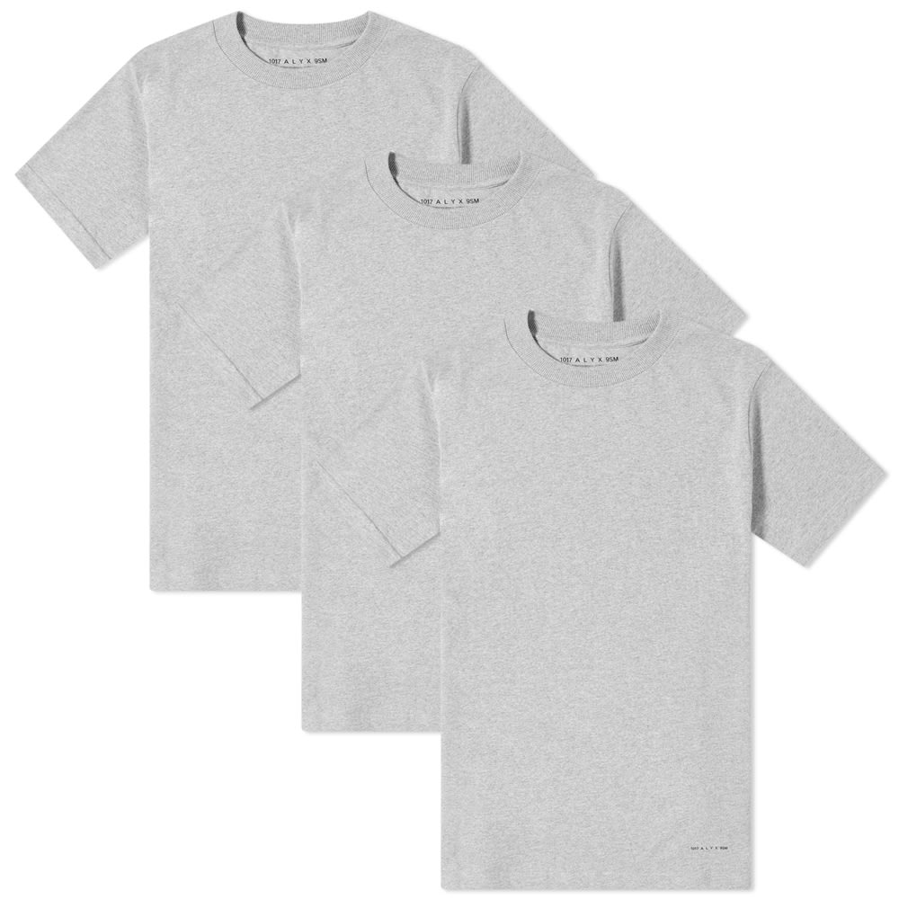 1017 ALYX 9SM Multi T-Shirt - 3 Pack Grey | END. (US)