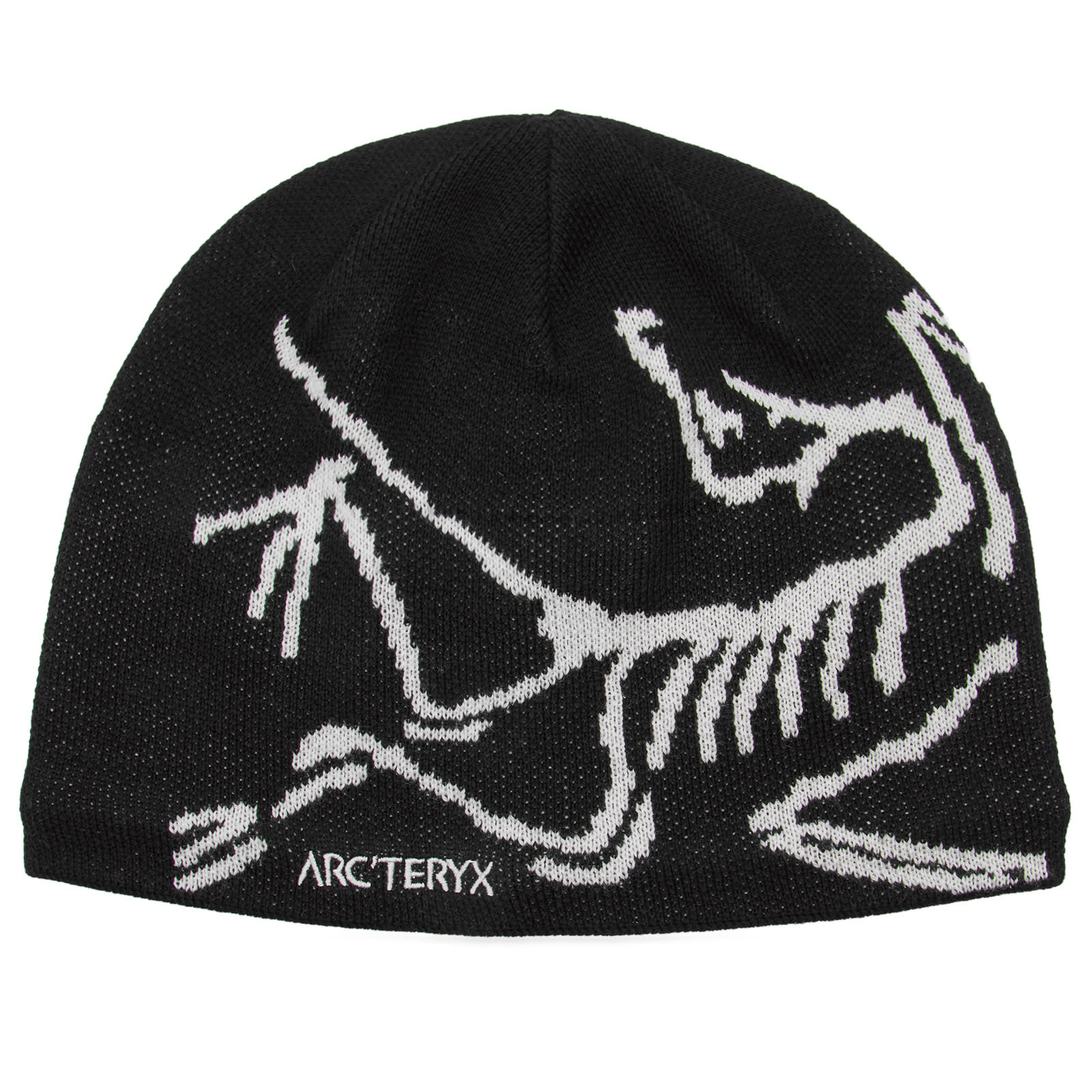 ARC'TERYX Embroidered Bird Toque ブラック Arc'teryx EMBROIDERED BIRD TOQUE - Fresh Skis