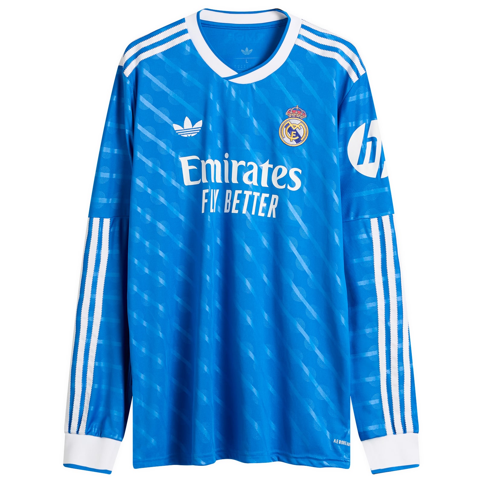 ウェア Real Madrid 13/14 long sleeve jersey L Real Madrid Jersey 13-14 Long Sleeve Retro Football Shirts: Guti