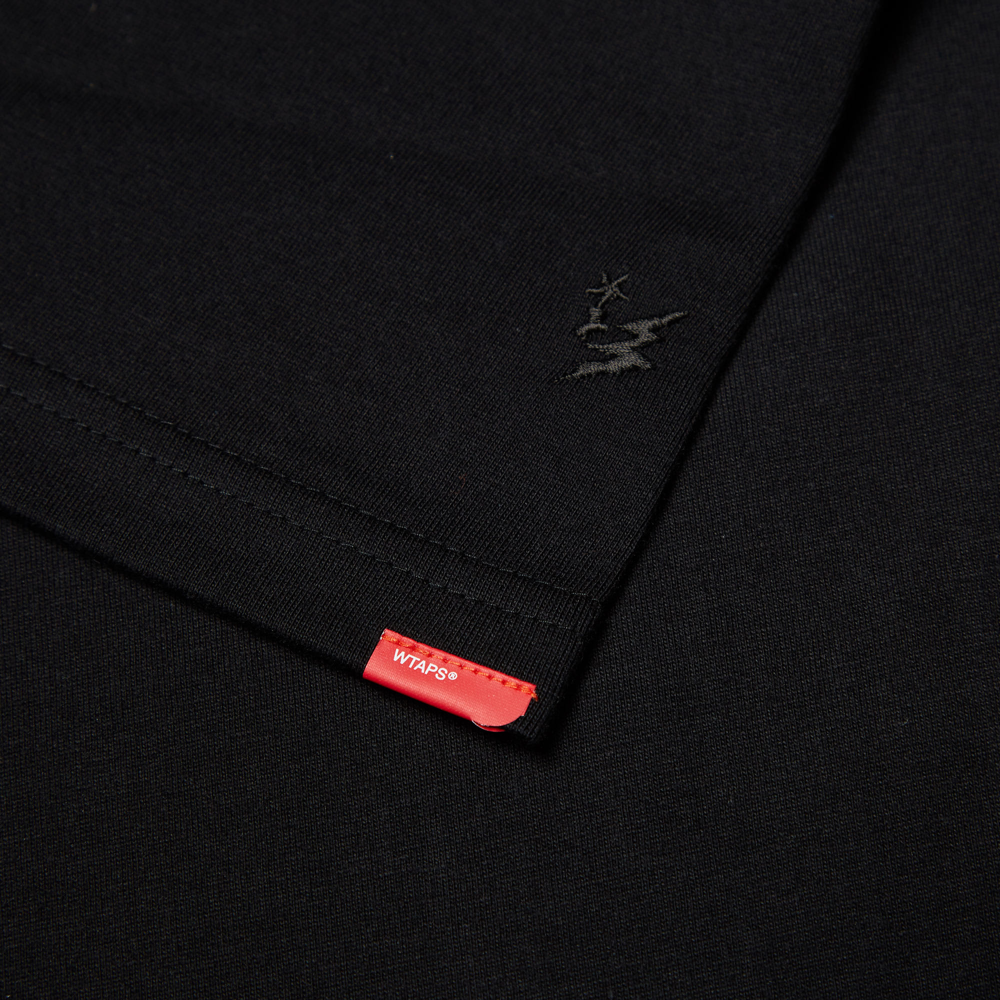 WTAPS 2022FW GPS SS SCREEN TEE BLACK XL（WTAPS GPS Tee Black