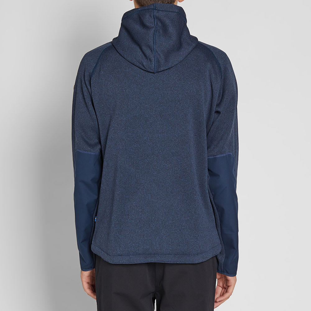 Fjällräven Övik Fleece Hoody Navy | END.