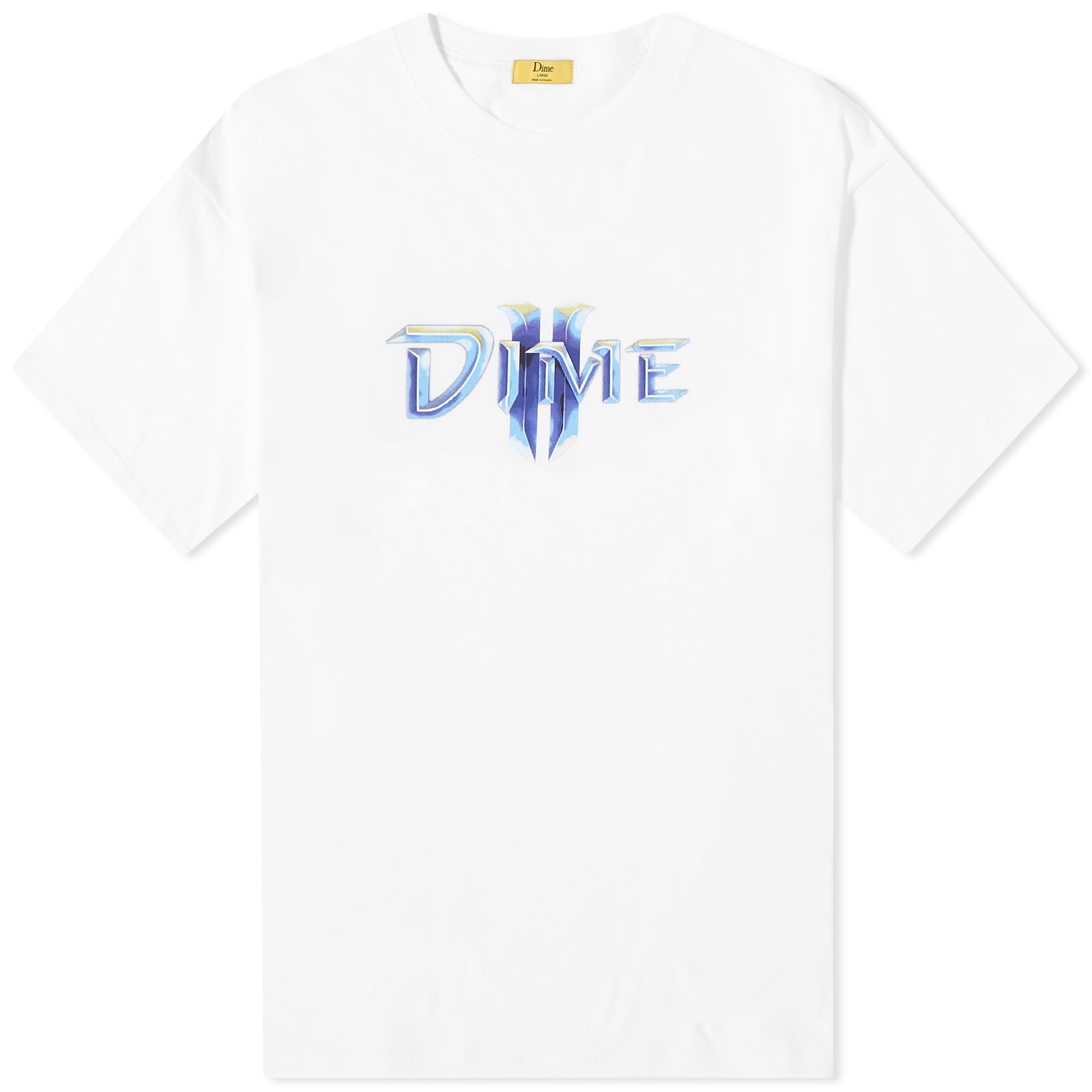 関税送料込み【DIME】Terran T-Shirt (White) Dime Terran T-Shirt White | END. (SE)