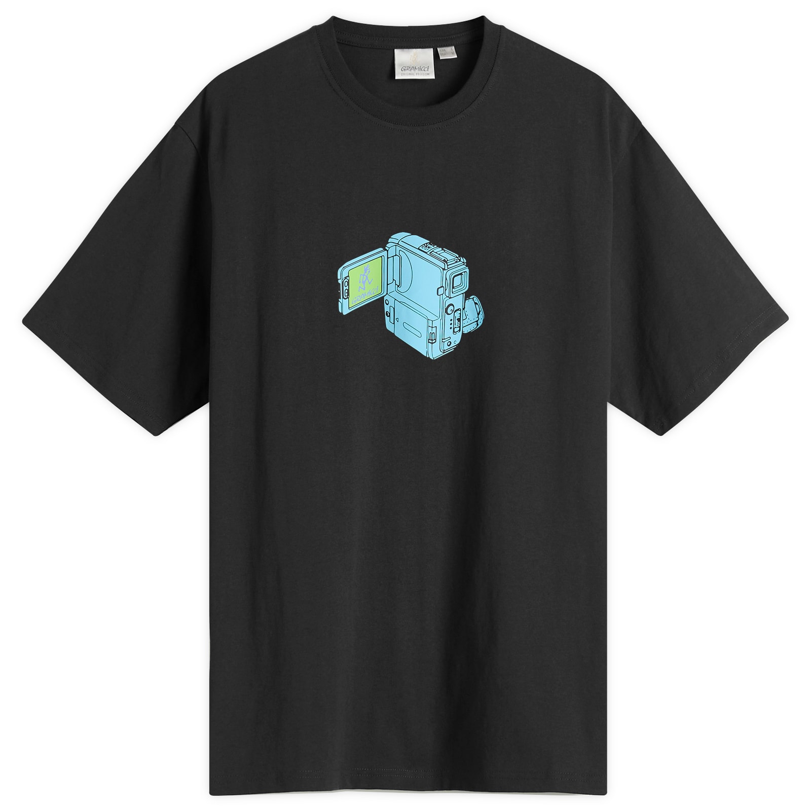 Gramicci Men’s Camcorder T-Shirt Vintage Black