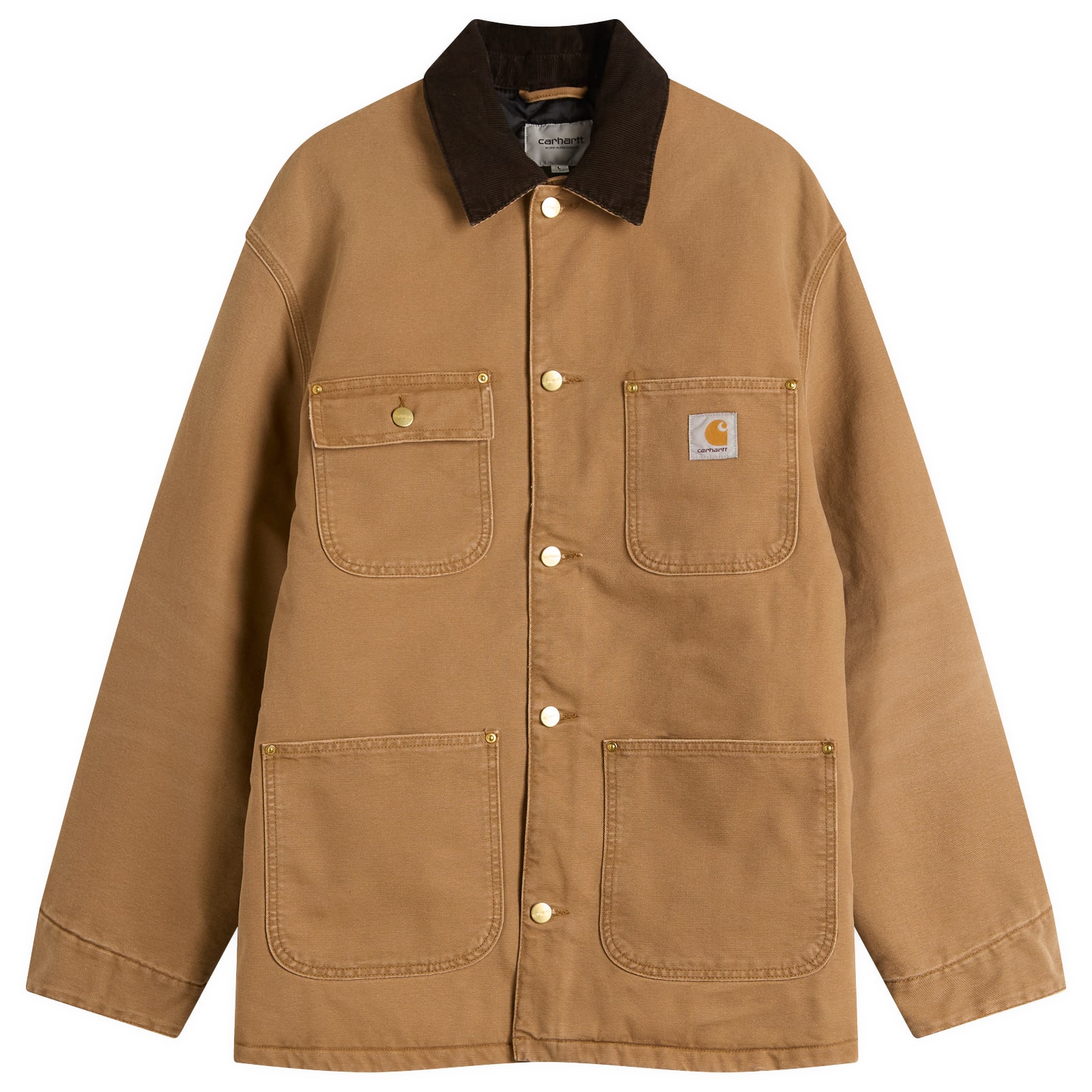 ジャケット・アウター Carhartt WIP / OG CHORE COAT Carhartt WIP OG Chore Coat Hamilton Brown & Tobacco Stone