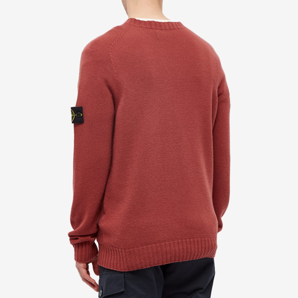 stone island red crew neck