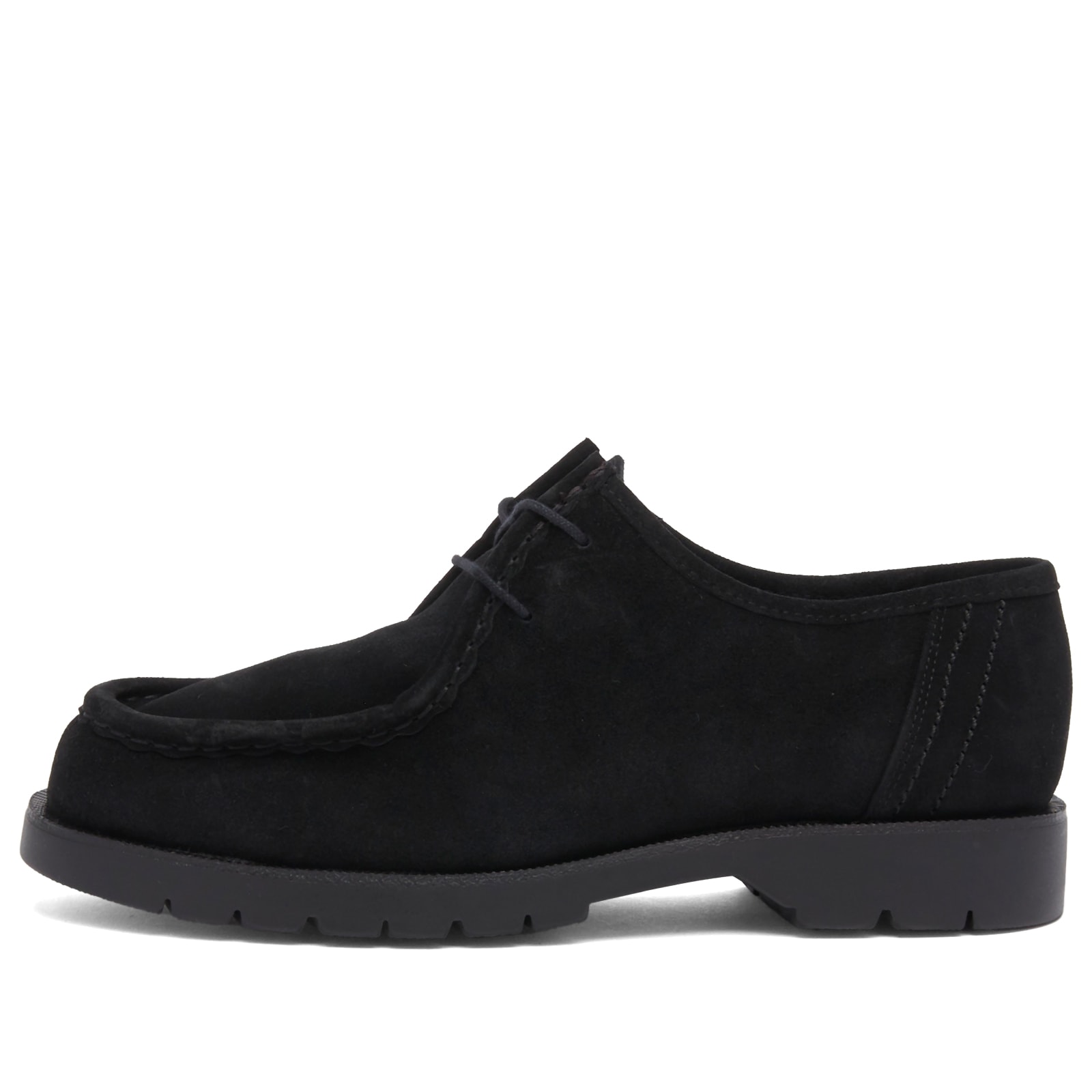 靴 KLEMAN PADROR 43 BK Full-grain Leather Lug Sole Derby Shoes | PADROR B24 Black-Rose