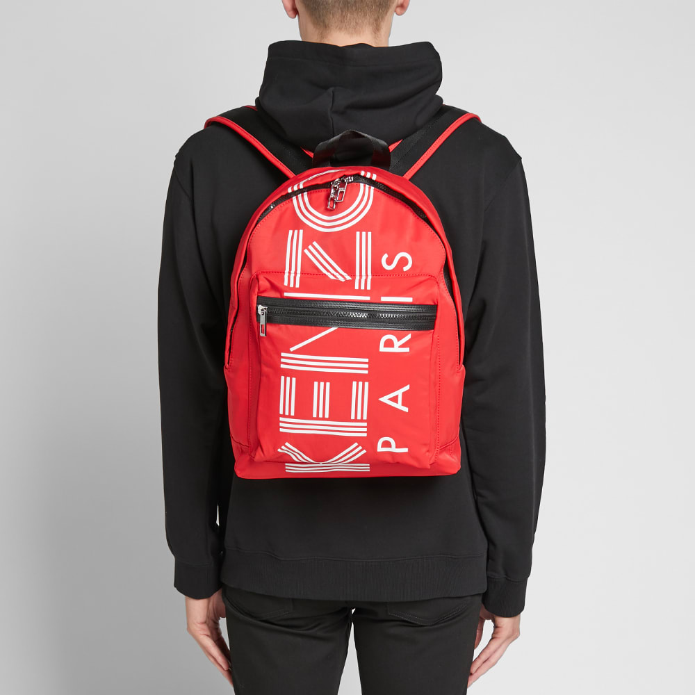 Kenzo Paris Sport Backpack Medium Red | END.
