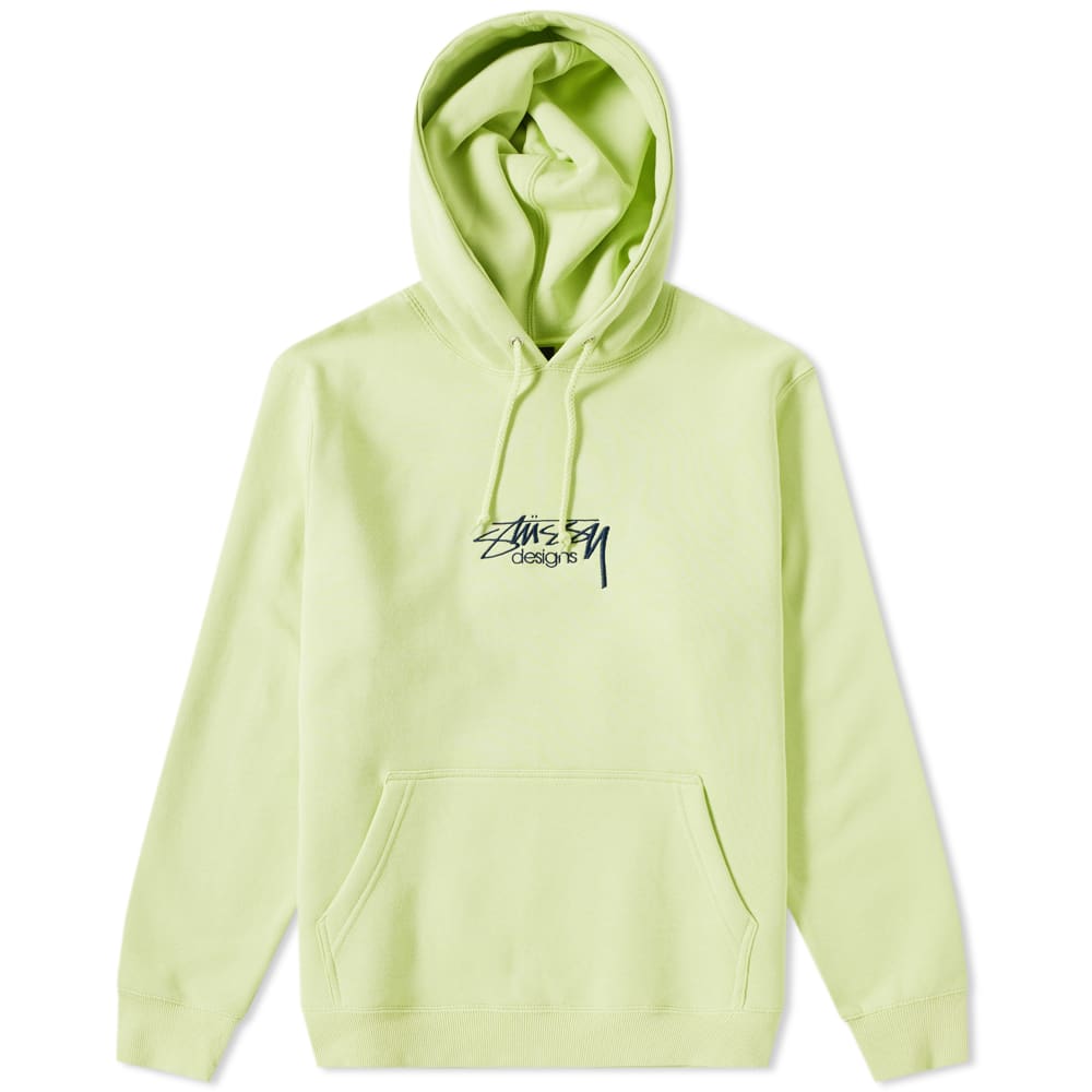 Stussy Design Applique Hoody Pale Green | END.