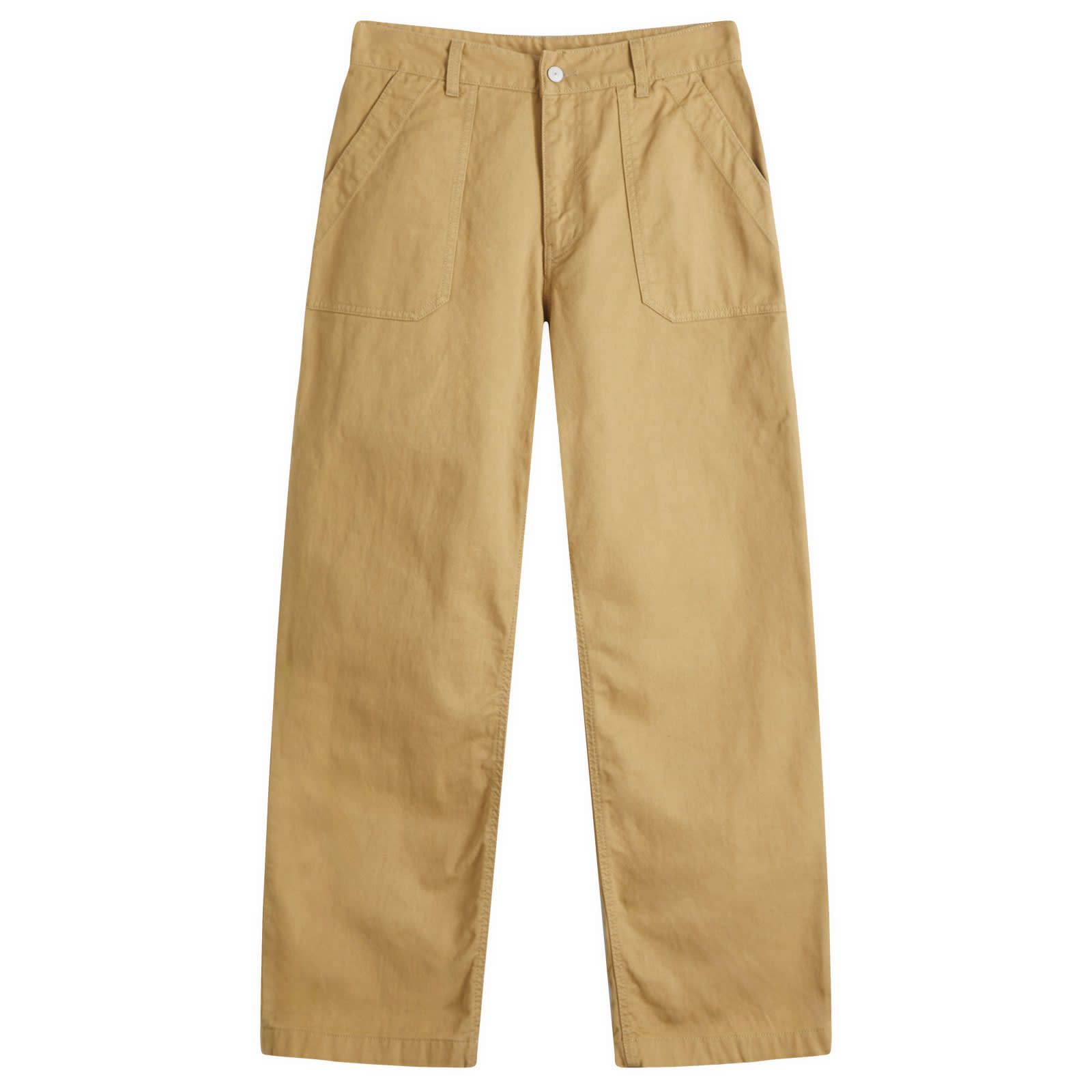 Uniform Bridge Men’s Wide Fit Fatigue Pants Beige