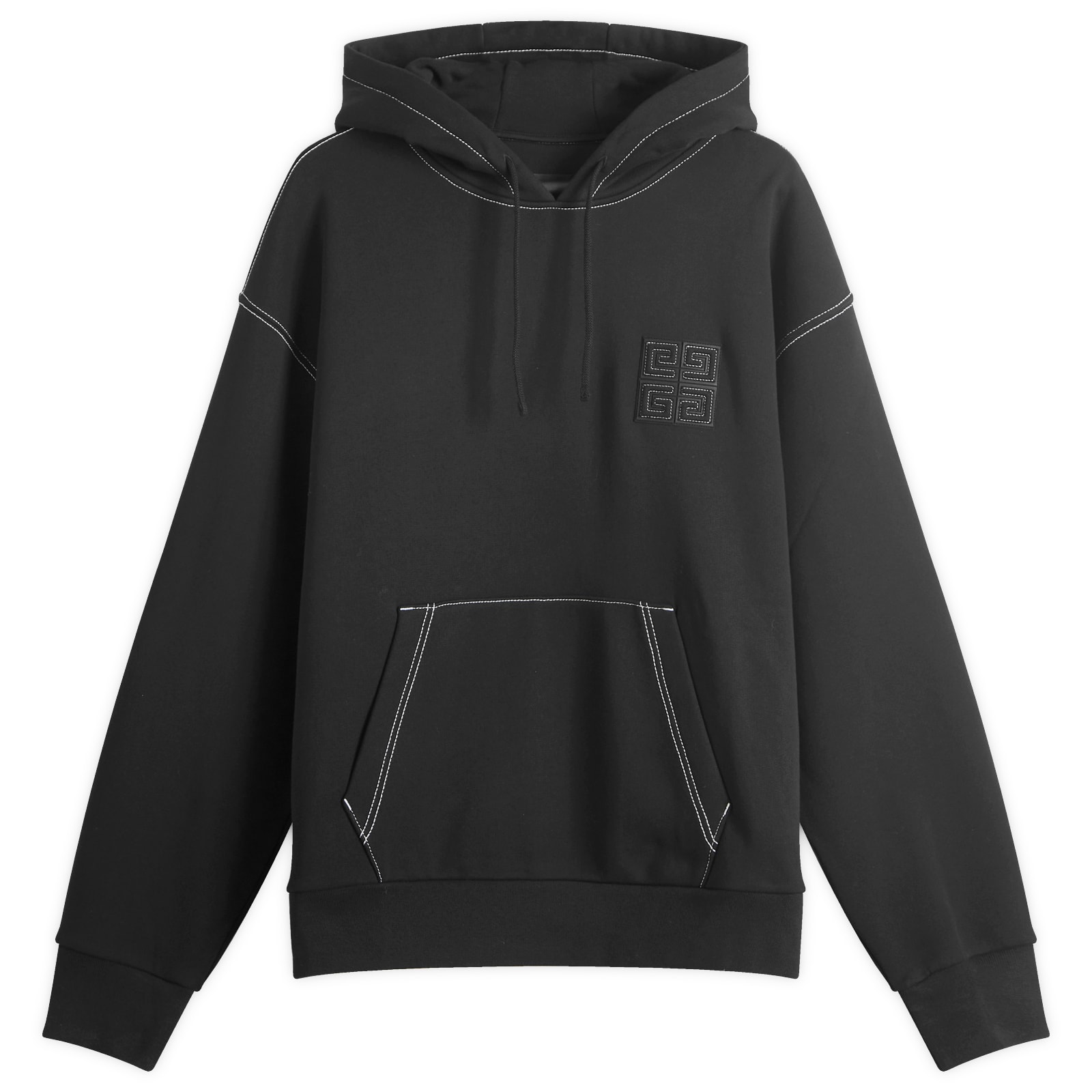 【GIVENCHY】 4G LOGO BOXY FIT HOODIE パーカー BMJ0LA3YPQ Boxy fit hoodie in fleece with 4G detail | Givenchy CA