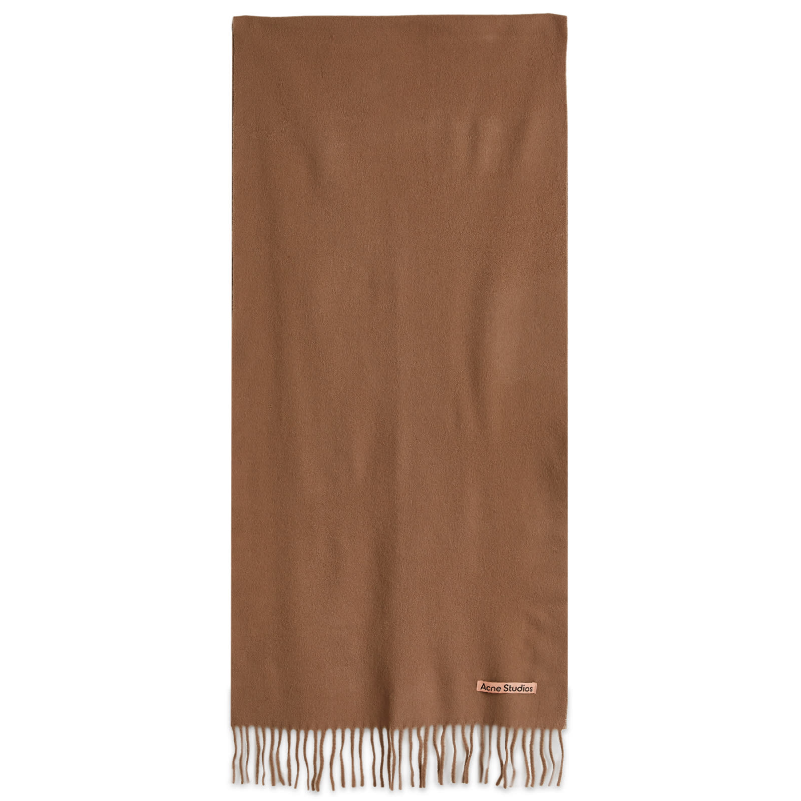 ファッション雑貨・小物その他 Acne Studios Canada New Oversized Scarf Caramel Brown Acne Studios - Fringe wool scarf - oversized - Caramel brown
