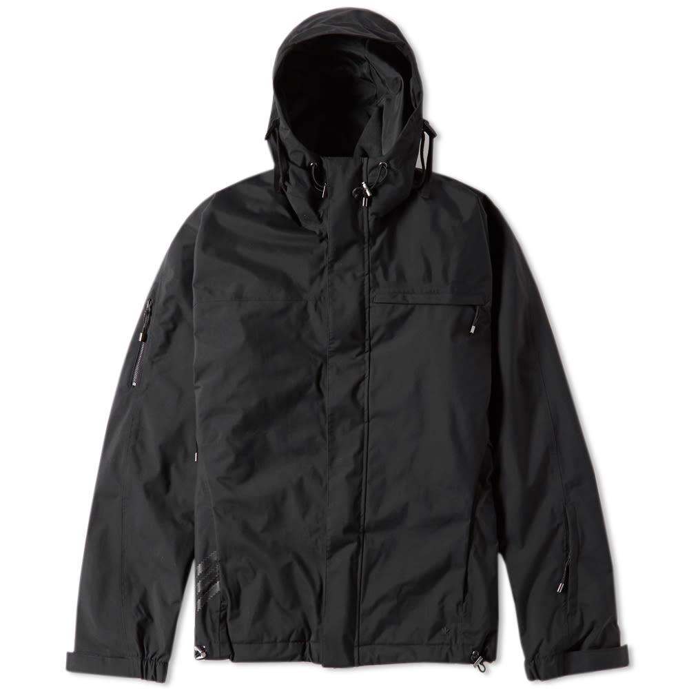 nike black camo jacket