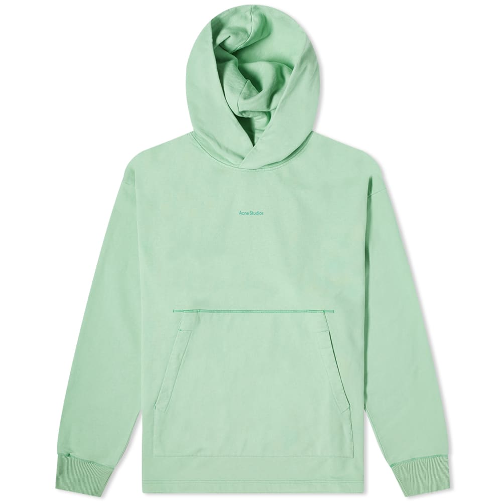 Acne Studios◆フランクリン スタンプ パーカー Acne Studios Franklin Stamp Logo Oversized Hoodie Mint Green