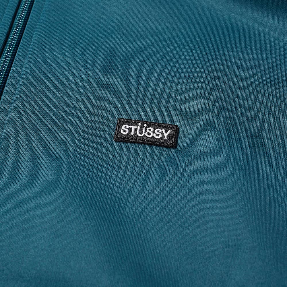 Stussy Textured Rib Track Jacket Dark Teal | END.