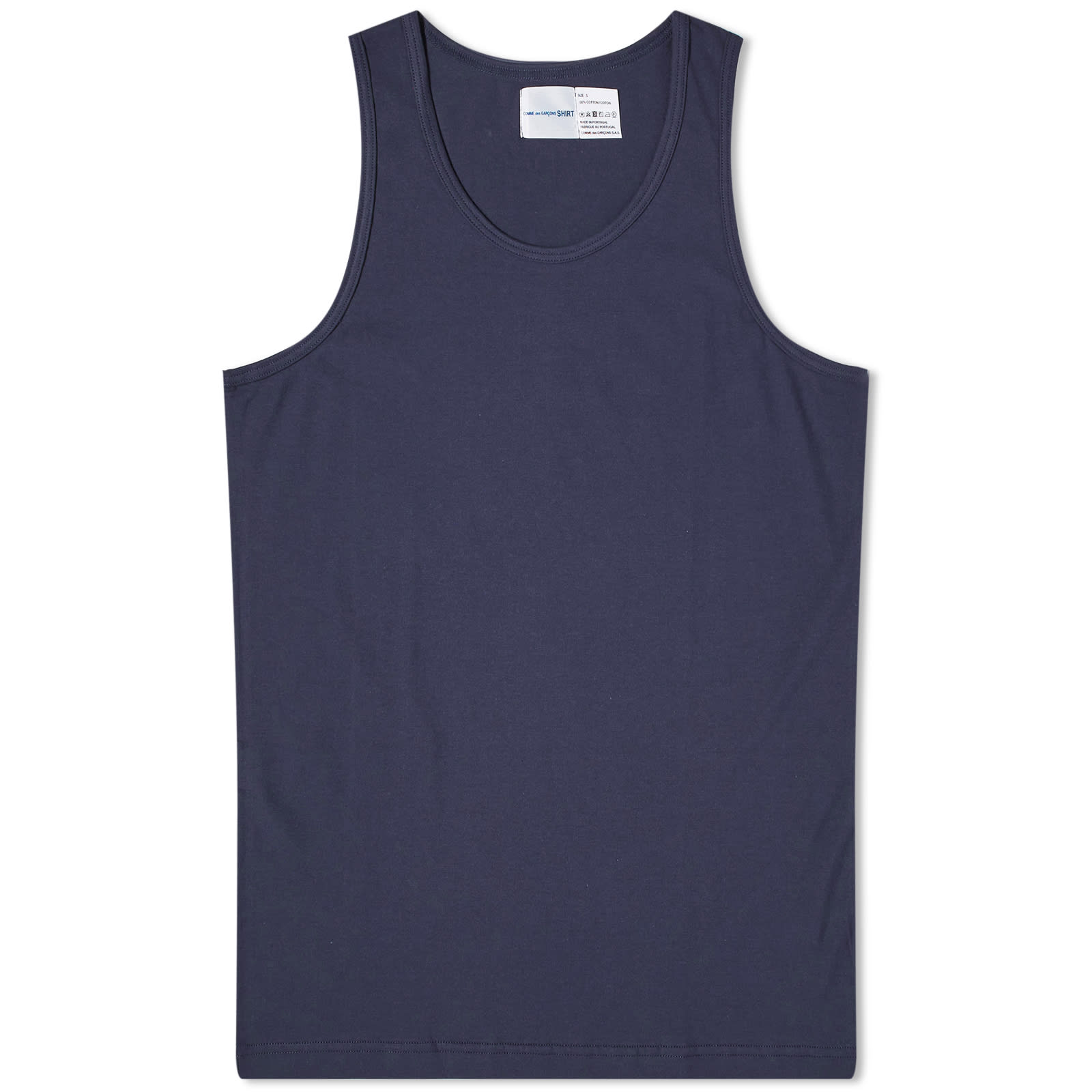2枚SUNSPEL comme des garçons shirts vest CDG Shirt Underwear: Sunspel Vest (Navy) | DSMNY E-SHOP