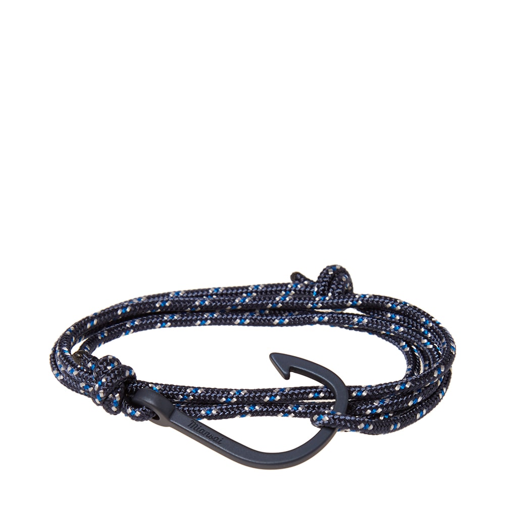 Miansai Navy Hook Rope Bracelet Indigo END. (US)