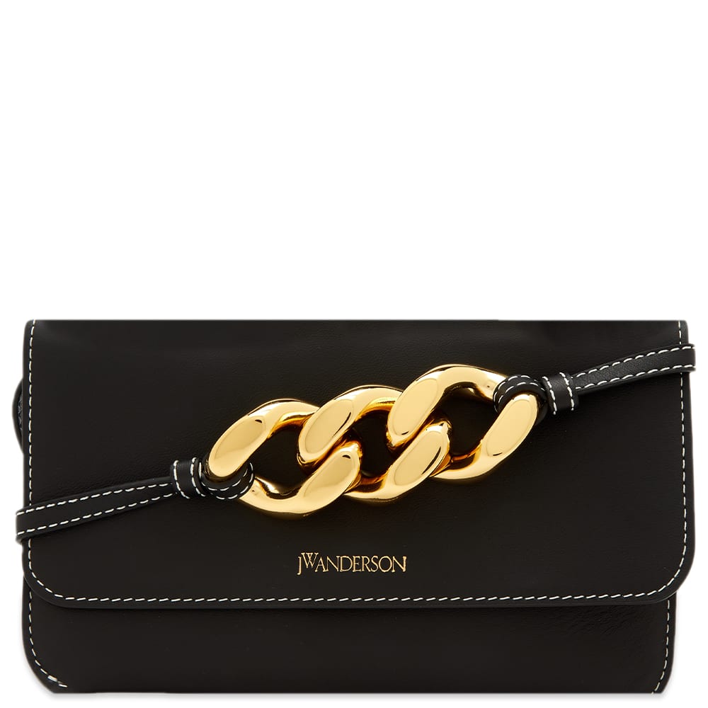 JW Anderson Chain Phone Pouch Black | END. (JP)