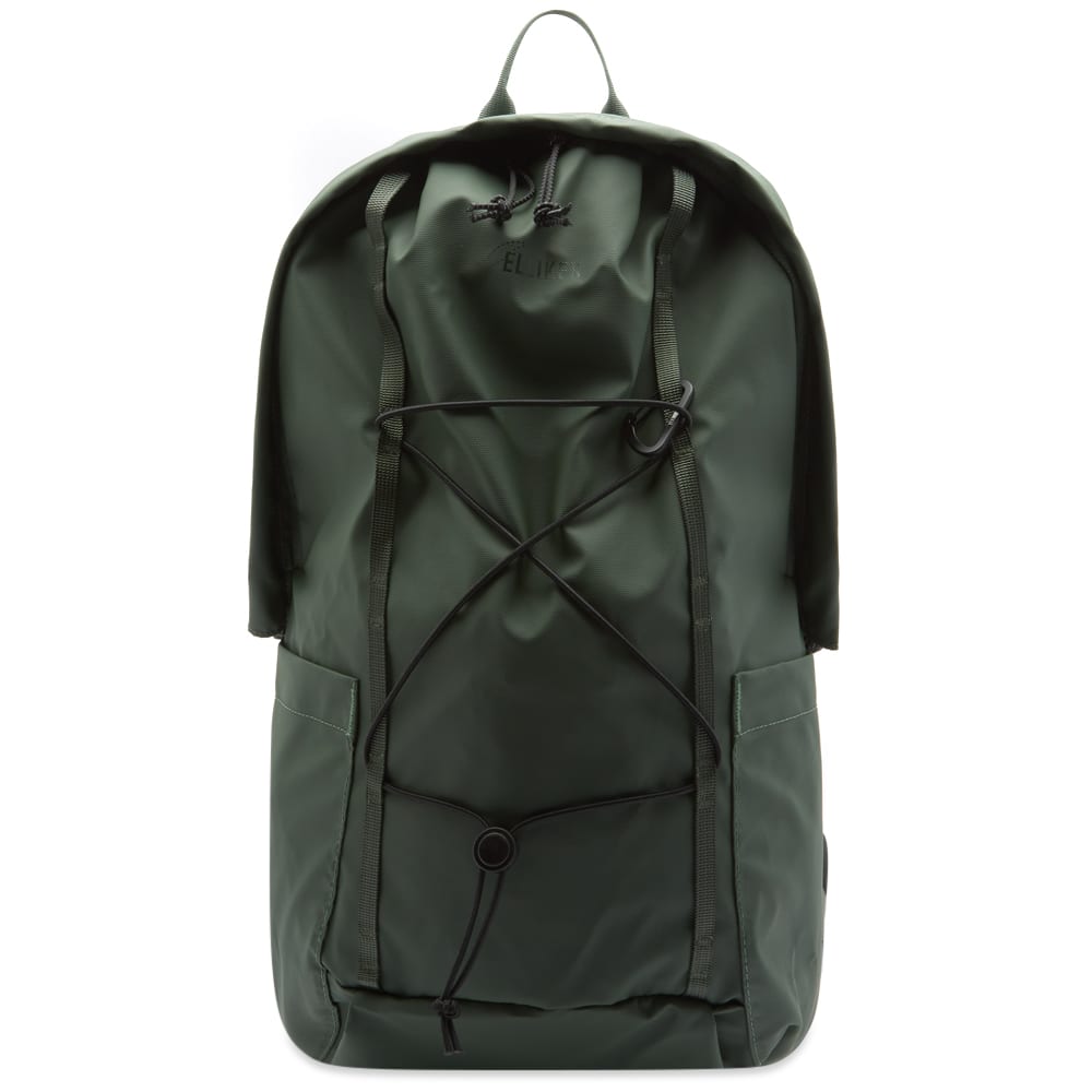 Elliker Kiln Hooded ZipTop Backpack Green END.