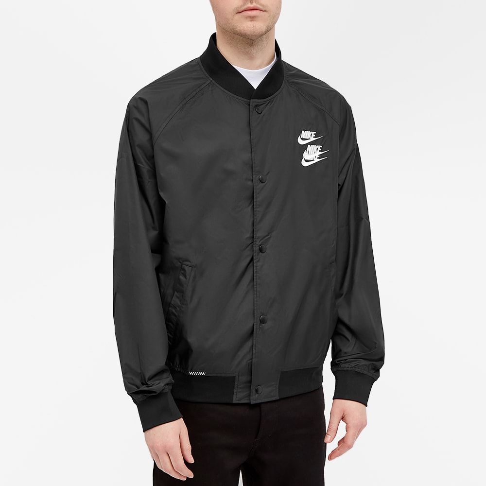 Nike World Tour Bomber Jacket Black & White END. (CN)