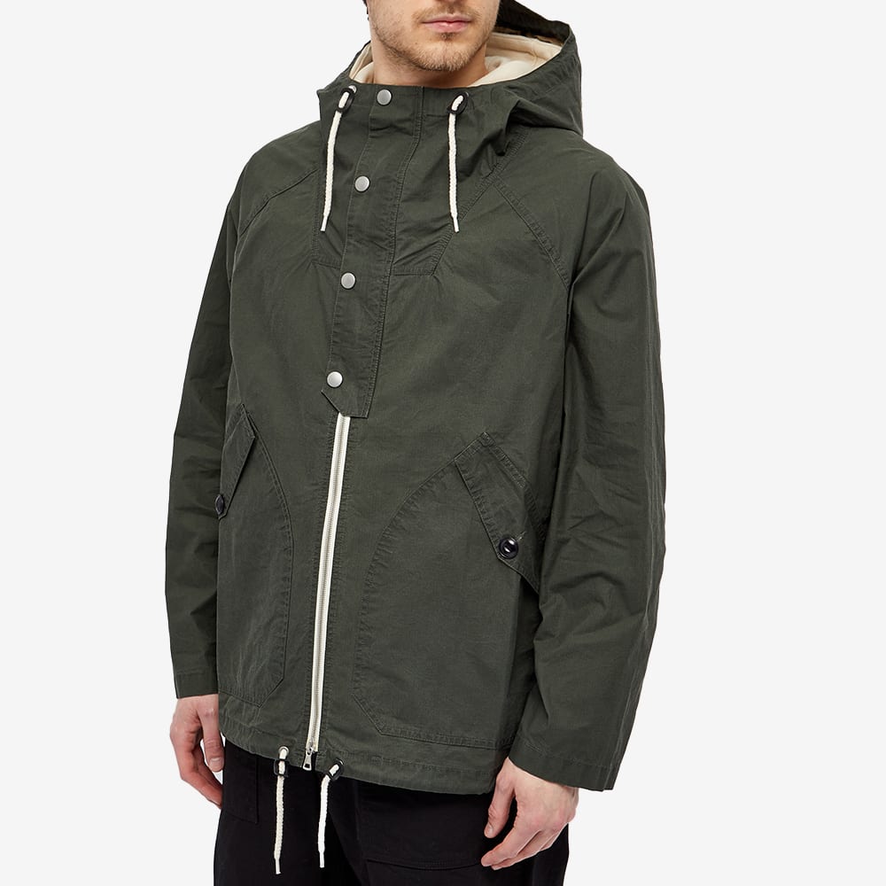 Albam Haston Waxed Parka Olive | END. (TW)