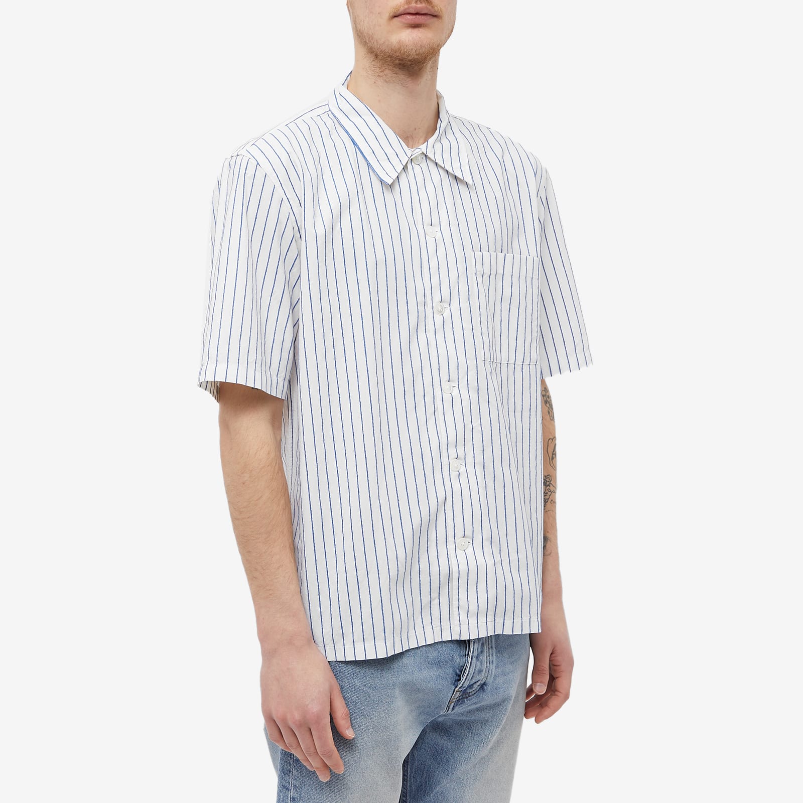 Sunflower Spacey Stripe Short Sleeve Shirt