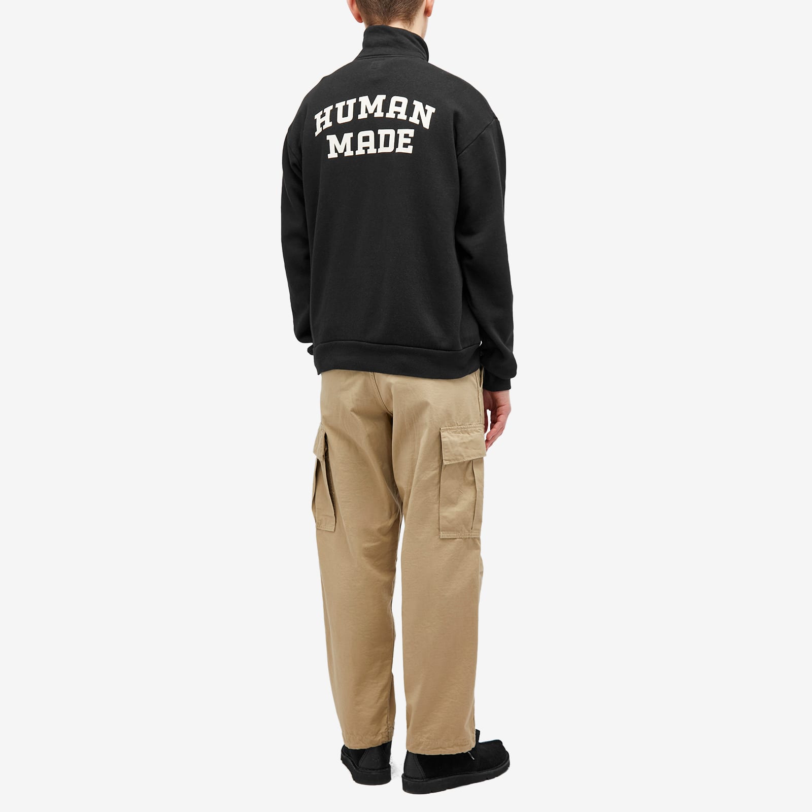 Human Made Military Half-Zip Sweatshirt – On Sale Now with Up to
